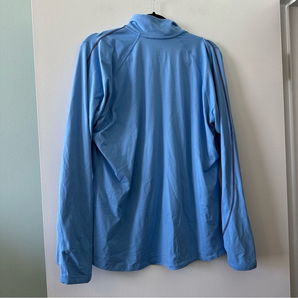 Philadelphia Phillies baseball Nike dry fit blue maroon quarter neck sweatshirt - Picture 5 of 8